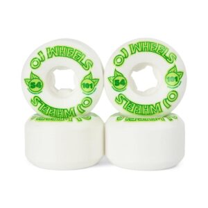 OJ From Concentrate Hardline 54mm Skateboard Wheels - White