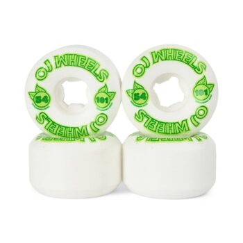OJ From Concentrate Hardline 54mm Skateboard Wheels - White