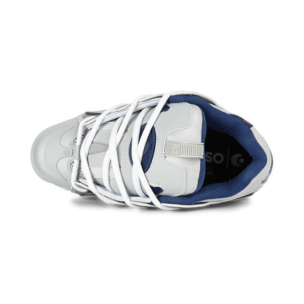 Osiris D3 2001 Skate Shoes - Grey/Navy/White