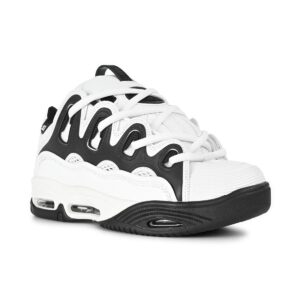 Osiris D3 2001 Skate Shoes - White/White/Black