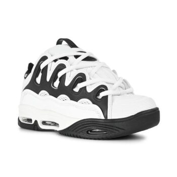 Osiris D3 2001 Skate Shoes - White/White/Black