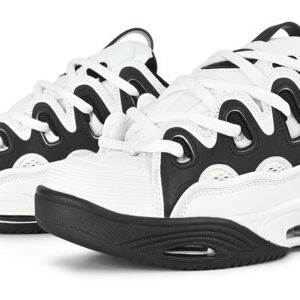 Osiris D3 2001 Skate Shoes - White/White/Black