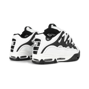 Osiris D3 2001 Skate Shoes - White/White/Black