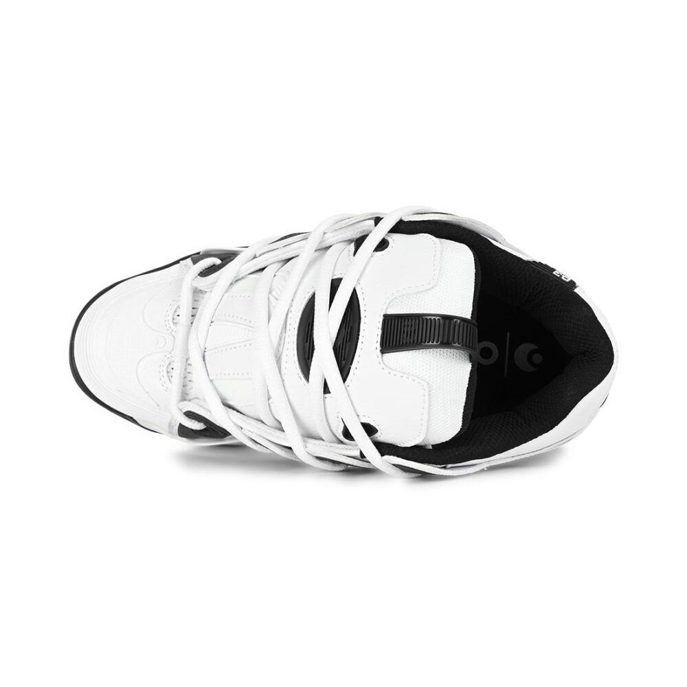 Osiris D3 2001 Skate Shoes - White/White/Black