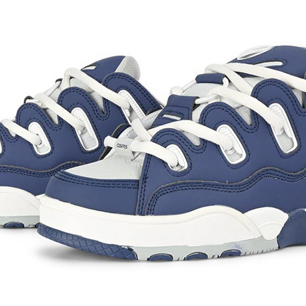 Osiris D3 OG Skate Shoes - Navy/Grey/White