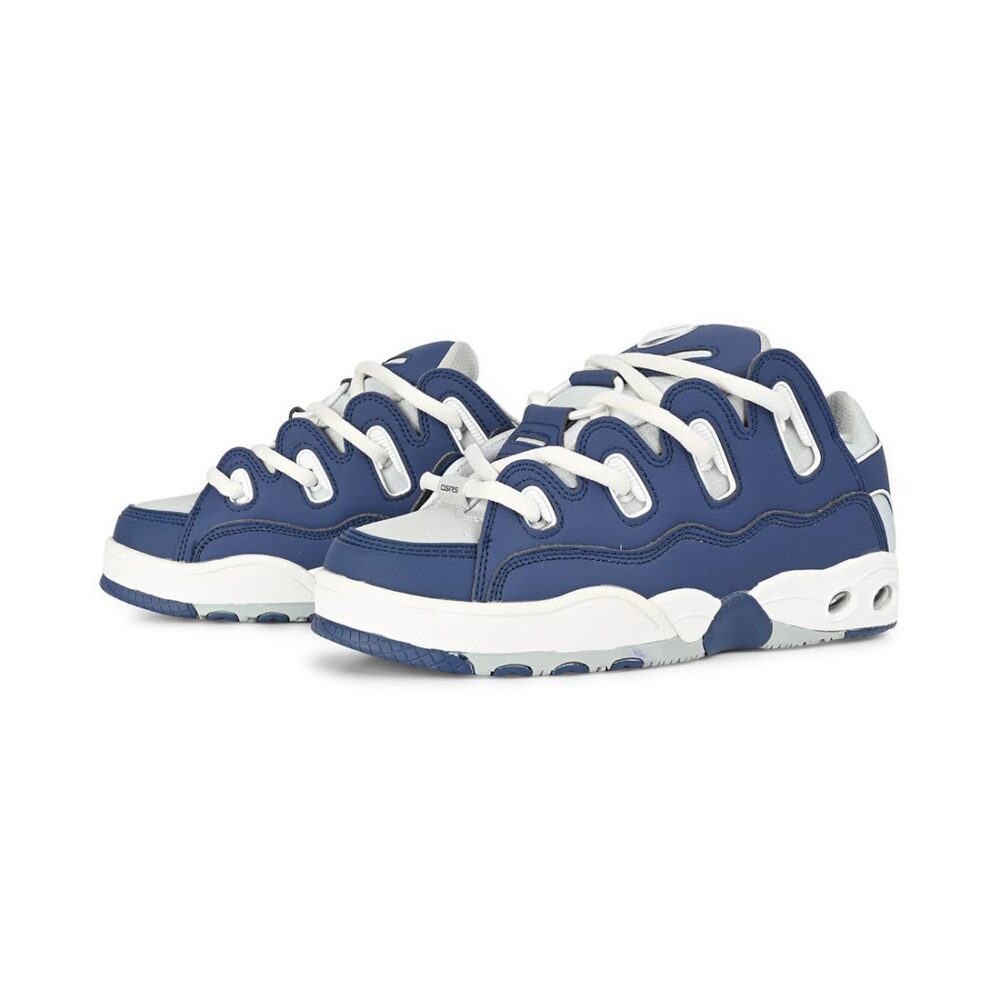 Osiris D3 OG Skate Shoes - Navy/Grey/White