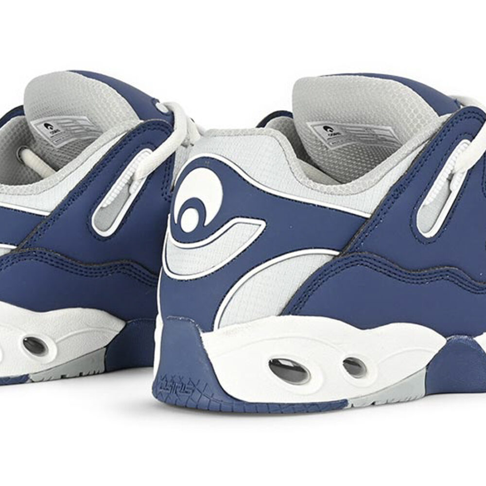Osiris D3 OG Skate Shoes - Navy/Grey/White