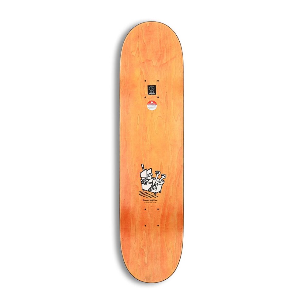 Polar Brady Mopping 8.25" Skateboard Deck