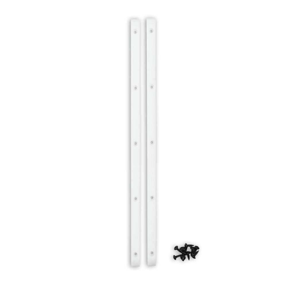 Powell Peralta Rib Bones Skateboard Rails (2 Pack) - White
