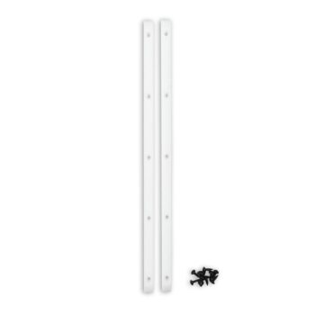 Powell Peralta Rib Bones Skateboard Rails (2 Pack) - White