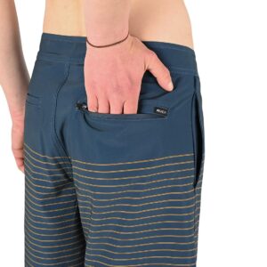 RVCA Curren Trunk 18" Swim Short - Navy Marine