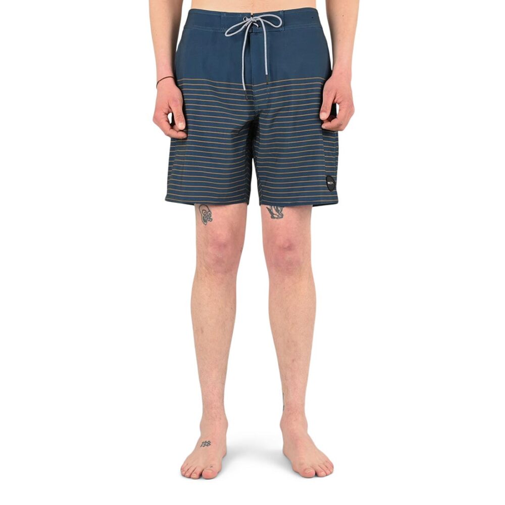 RVCA Curren Trunk 18" Swim Short - Navy Marine