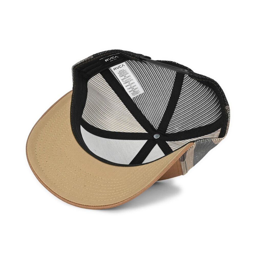 RVCA Mission 2 Trucker Cap - Camel