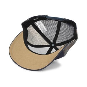 RVCA Mission 2 Trucker Cap - Garage Blue