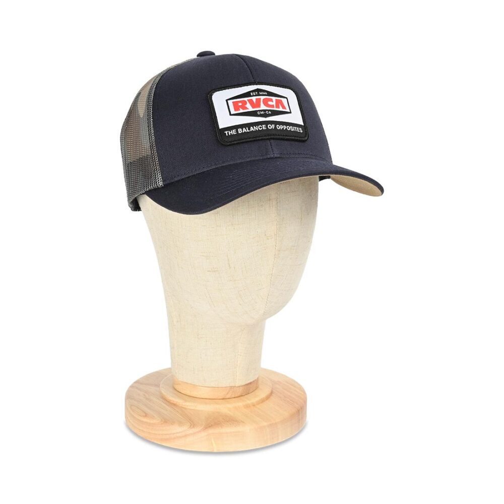 RVCA Mission 2 Trucker Cap - Garage Blue