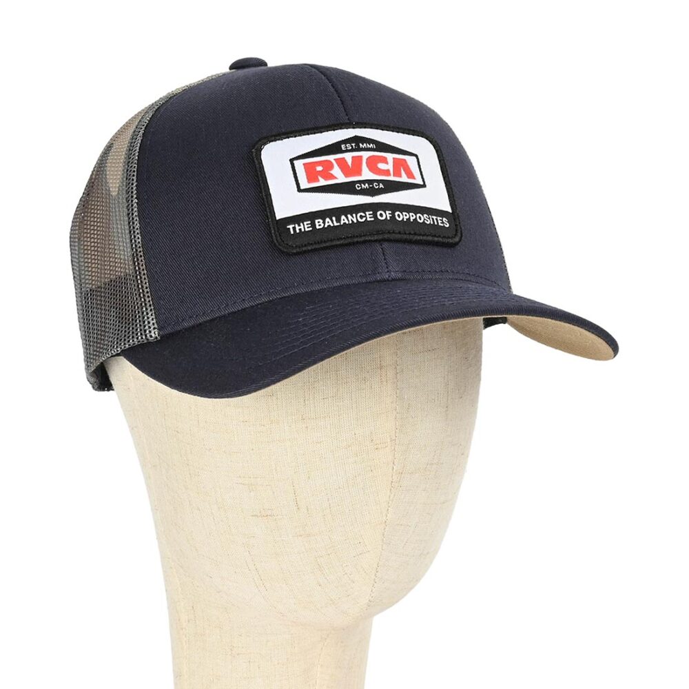 RVCA Mission 2 Trucker Cap - Garage Blue