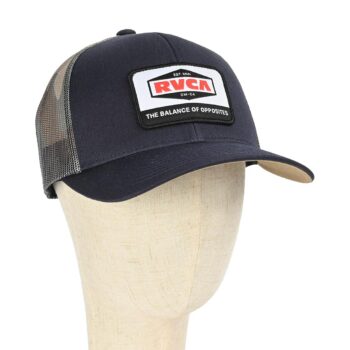 RVCA Mission 2 Trucker Cap - Garage Blue