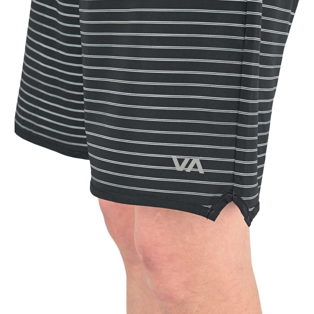 RVCA Sport Yogger Stretch Short - Black Stripe