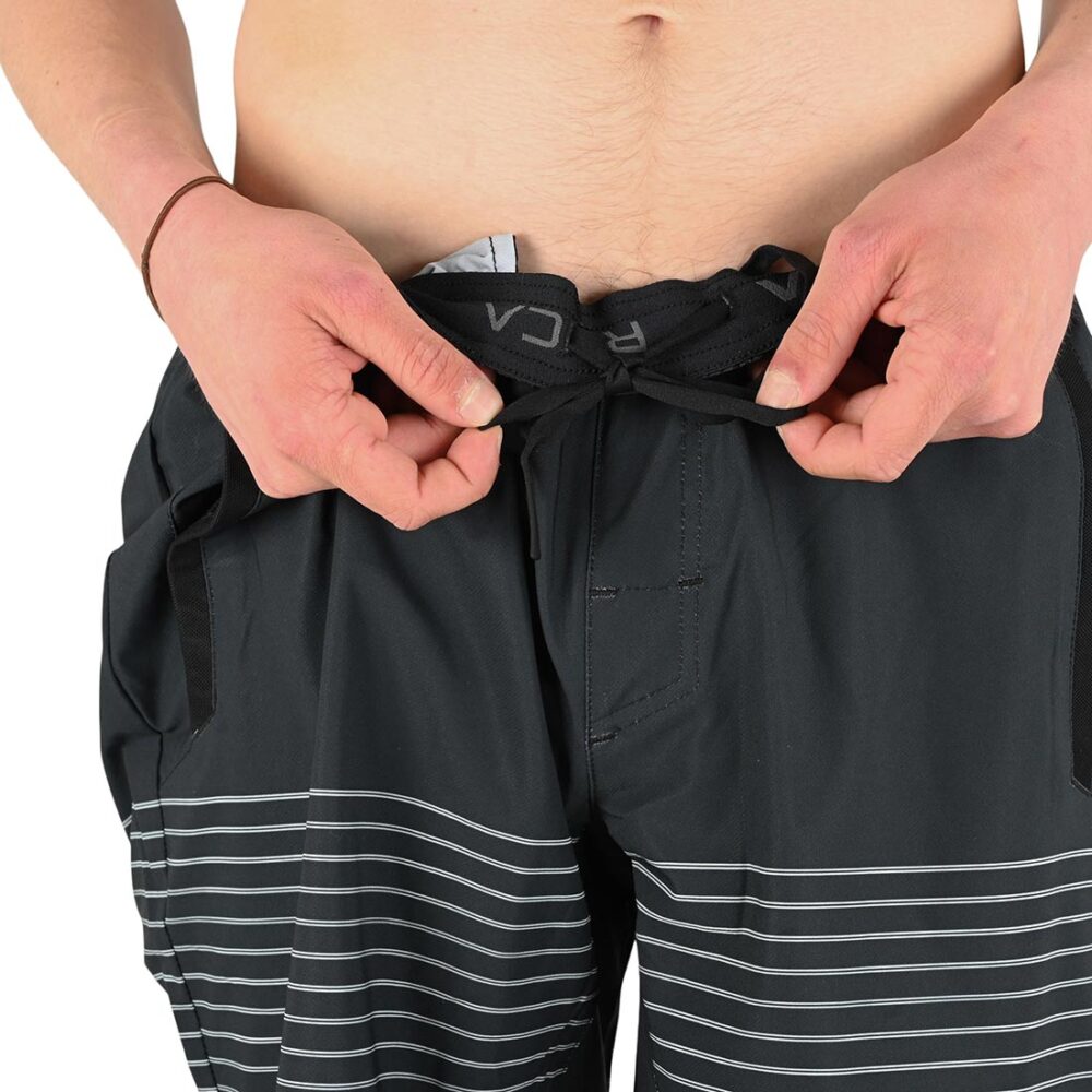 RVCA Sport Yogger Stretch Short - Black Stripe