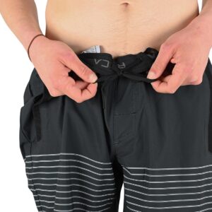 RVCA Sport Yogger Stretch Short - Black Stripe