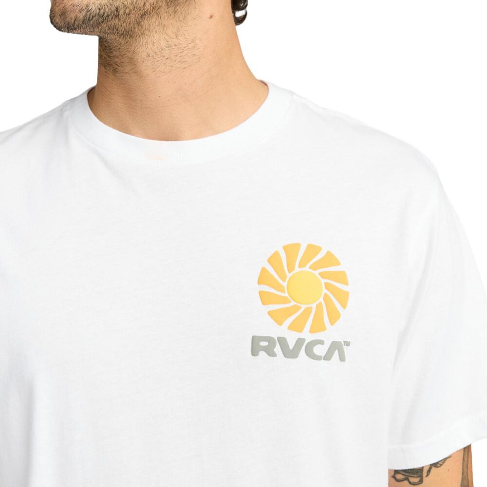 RVCA Sun Phase Short-Sleeved T-Shirt - White