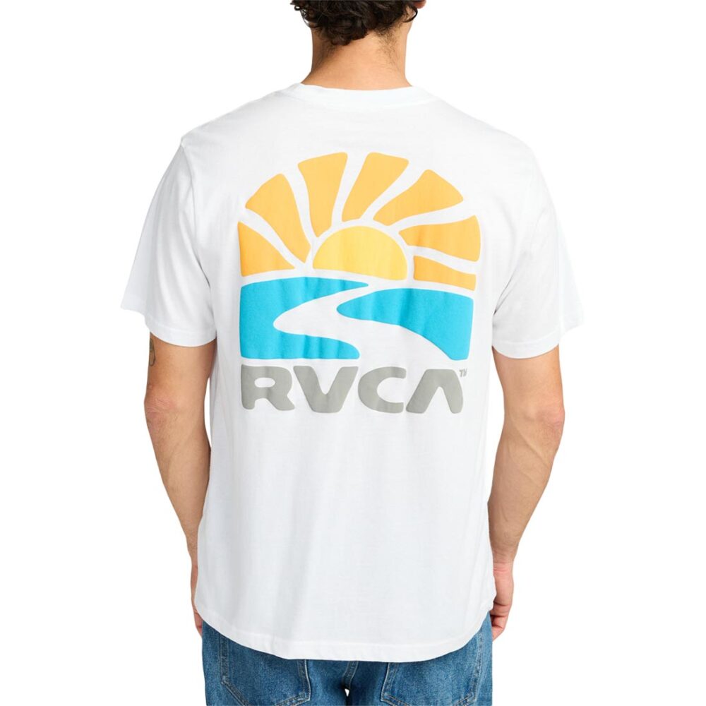 RVCA Sun Phase Short-Sleeved T-Shirt - White