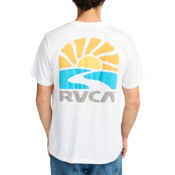 RVCA Sun Phase Short-Sleeved T-Shirt - White