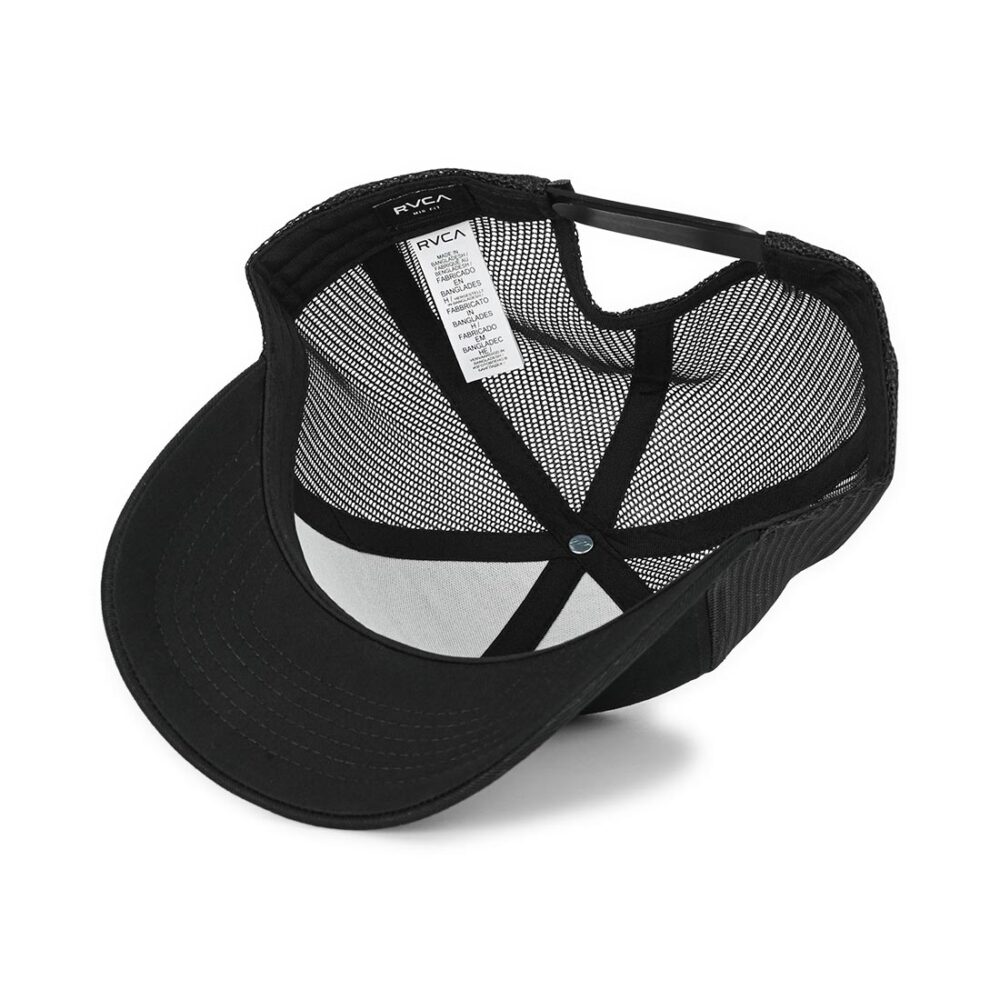 RVCA Ticket Deluxe Trucker Cap - Black