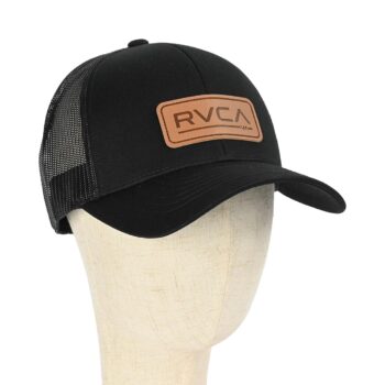 RVCA Ticket Deluxe Trucker Cap - Black