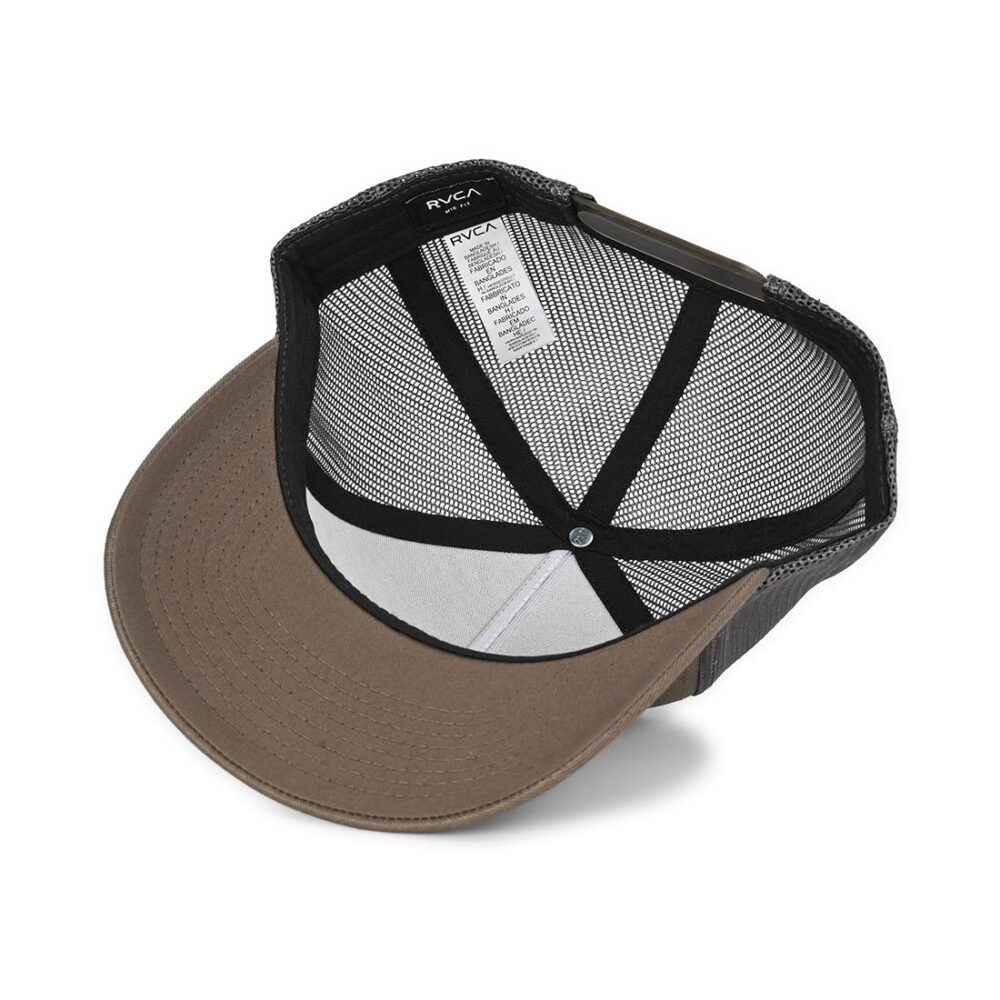 RVCA VA All The Way Trucker Cap - Mushroom