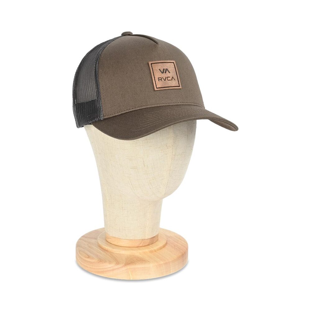 RVCA VA All The Way Trucker Cap - Mushroom
