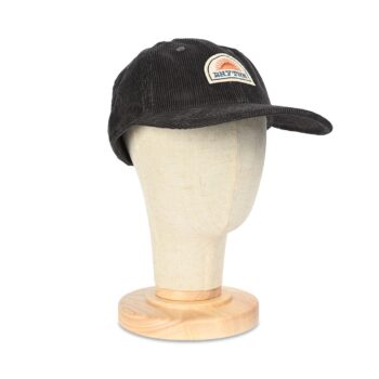Rhythm Awake Cord Strapback Cap - Charcoal