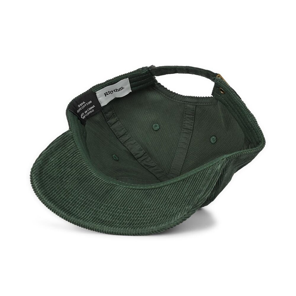 Rhythm Awake Cord Strapback Cap - Vintage Green