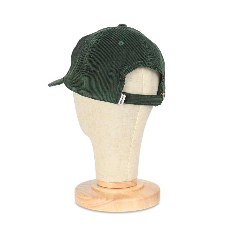 Rhythm Awake Cord Strapback Cap - Vintage Green
