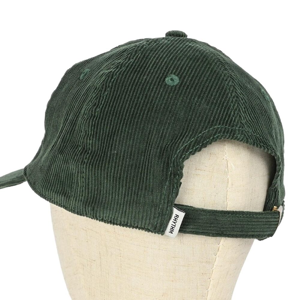 Rhythm Awake Cord Strapback Cap - Vintage Green