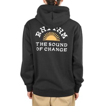 Rhythm Awake Pullover Hoodie - Black