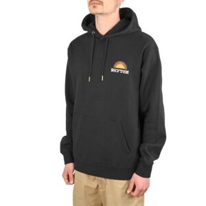 Rhythm Brand Fleece Pullover Hoodie - Black