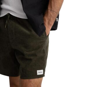Rhythm Classic Cord Jam Walk Shorts - Olive (SP25)