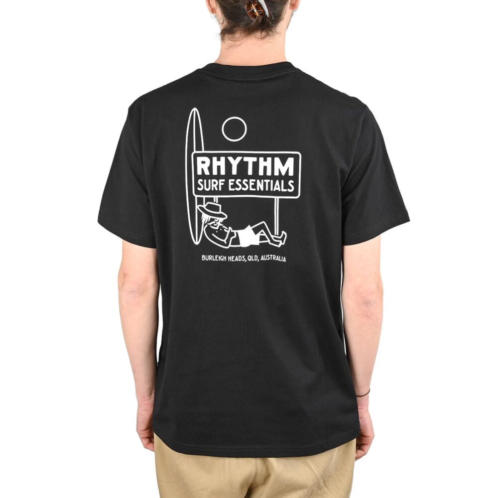 Rhythm Siesta S/S T-Shirt - Black