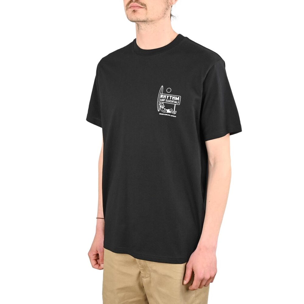 Rhythm Siesta S/S T-Shirt - Black