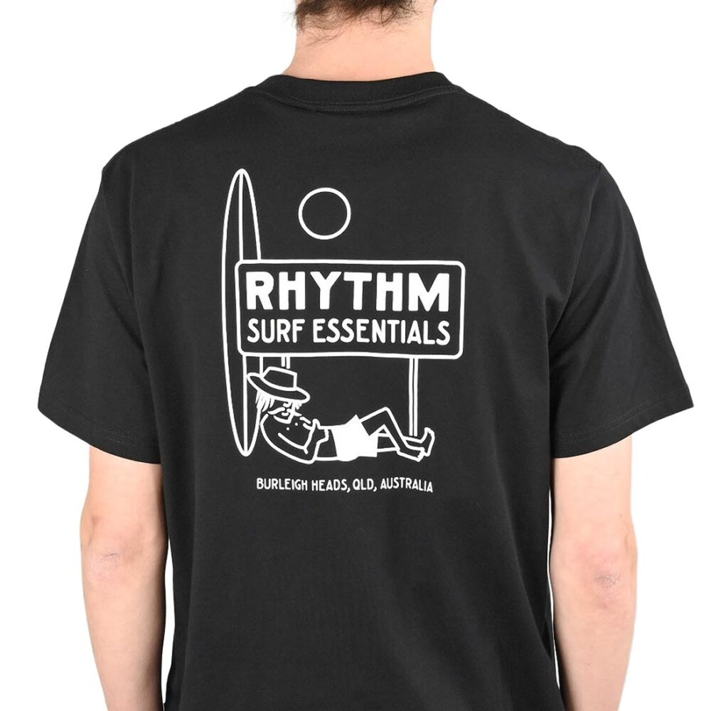Rhythm Siesta S/S T-Shirt - Black