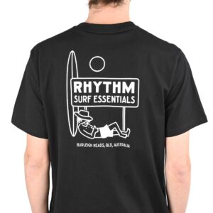 Rhythm Siesta S/S T-Shirt - Black