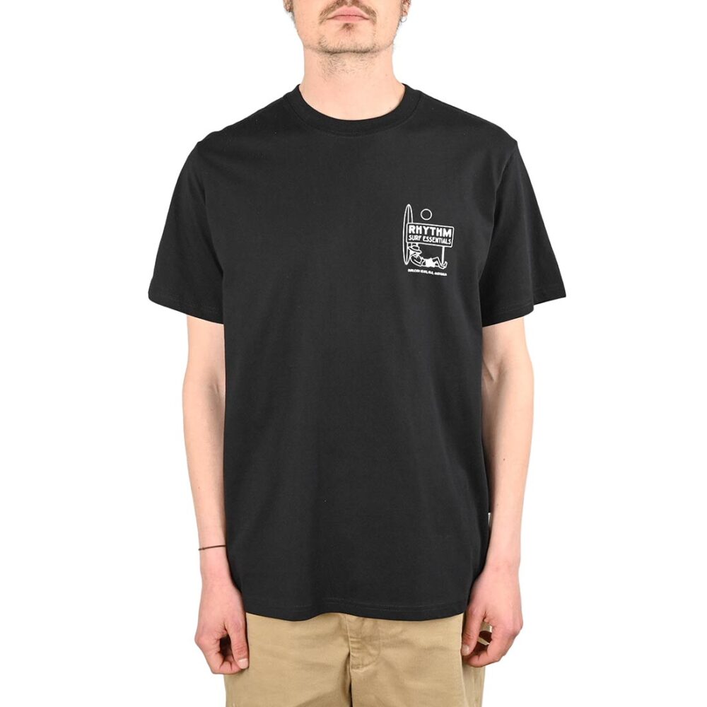 Rhythm Siesta S/S T-Shirt - Black