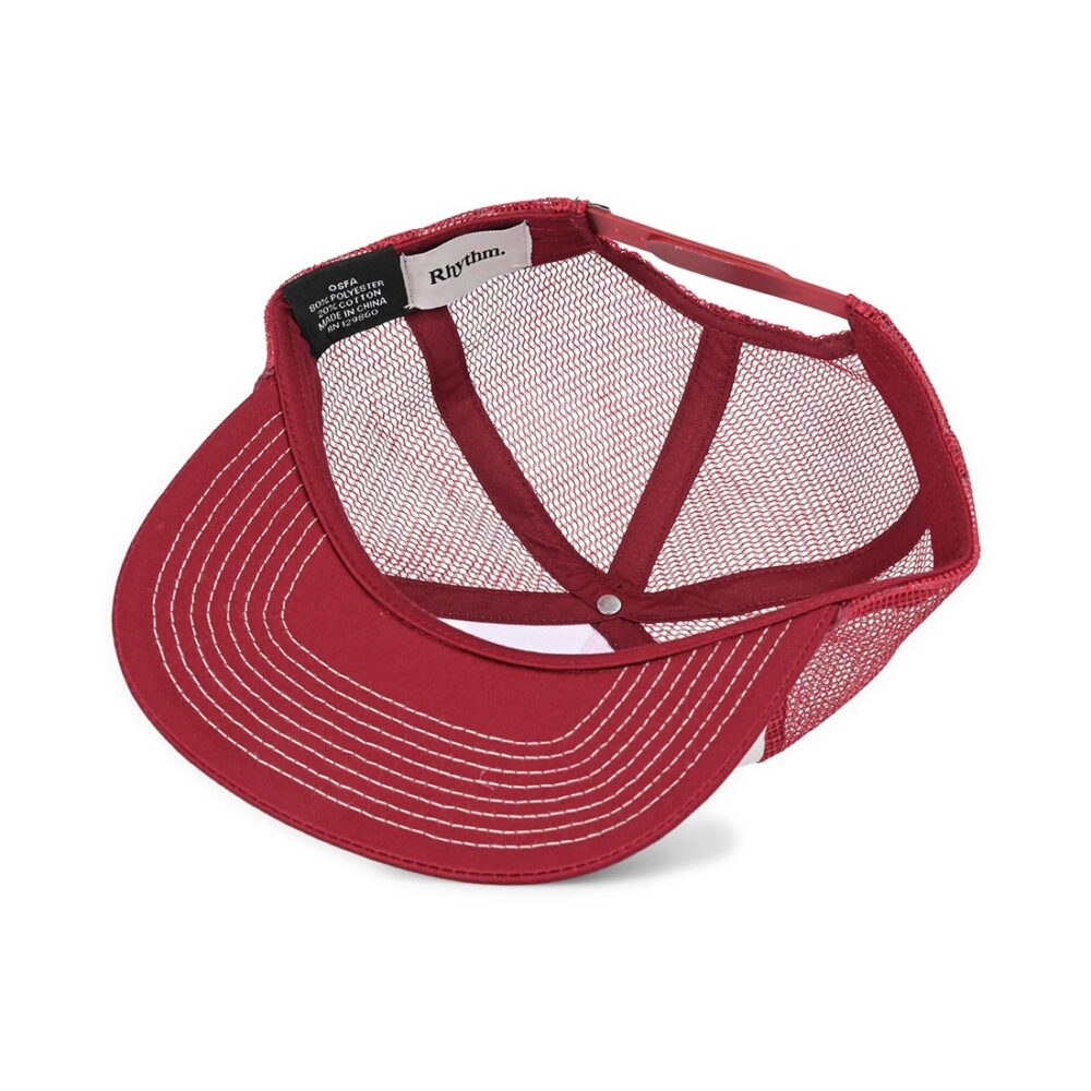 Rhythm Trees Trucker Cap - Merlot
