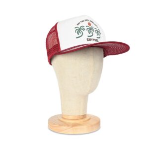 Rhythm Trees Trucker Cap - Merlot