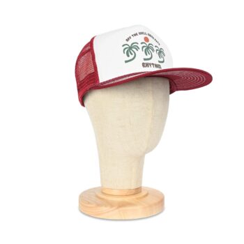 Rhythm Trees Trucker Cap - Merlot
