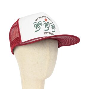 Rhythm Trees Trucker Cap - Merlot