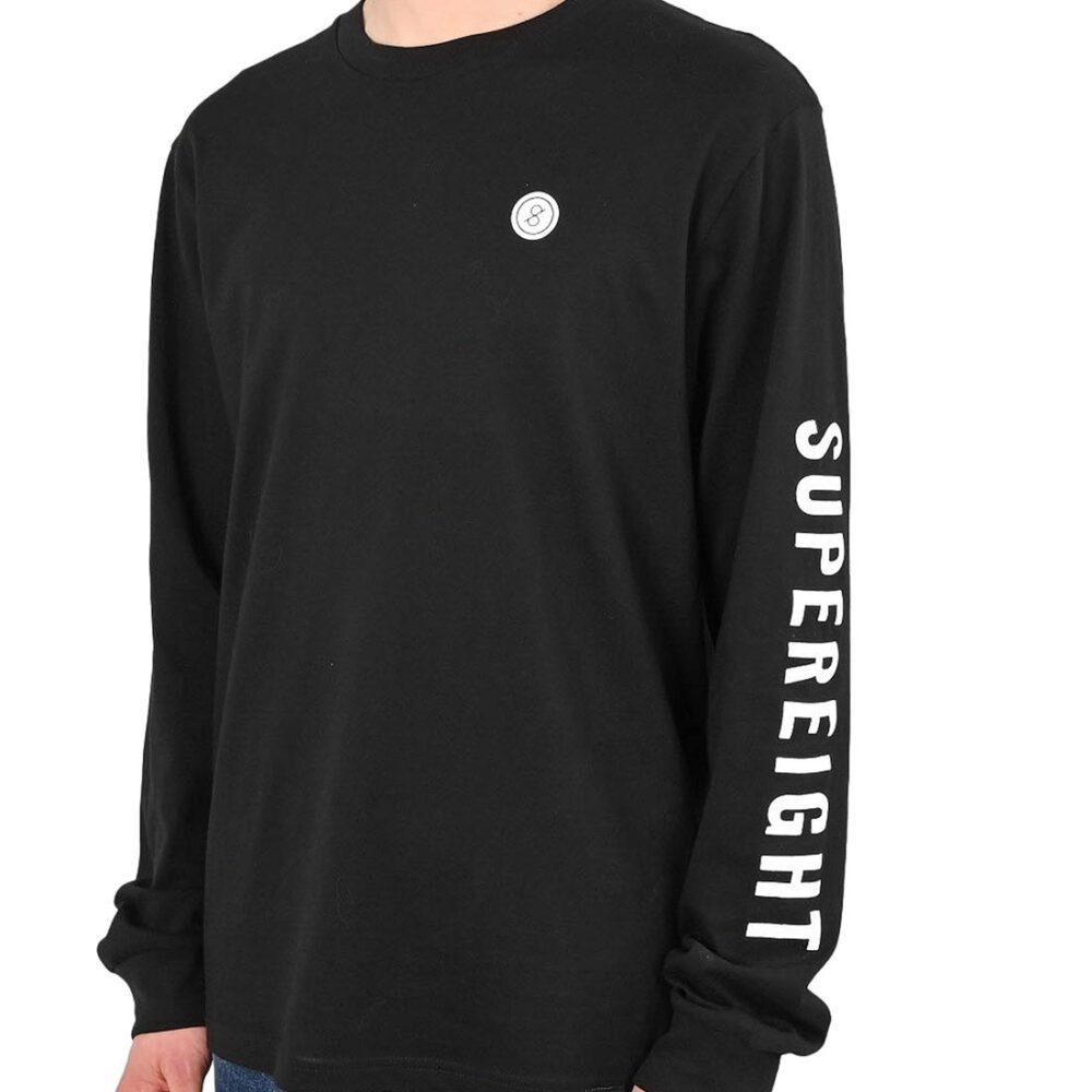 Supereight Supply Co Icon L/S T-Shirt - Black