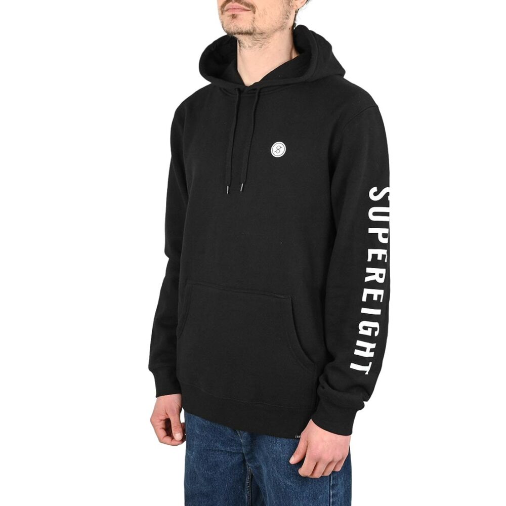 Supereight Supply Co Icon Pullover Hoodie - Black