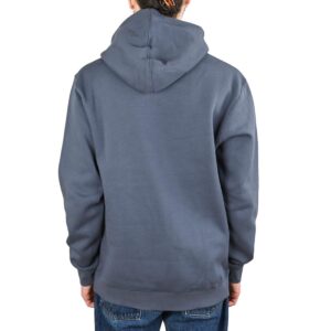 Supereight x Outwood Owl Pullover Hoodie - Mid Blue